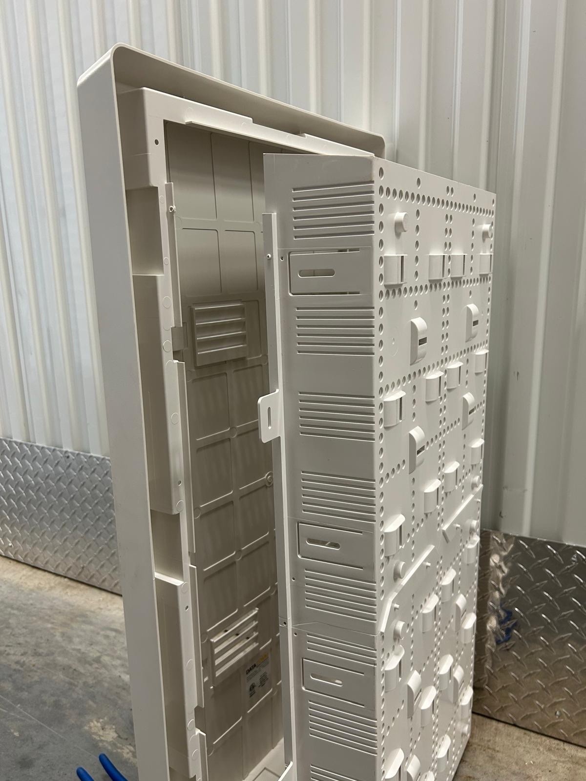 DataComm Electronics Media Panel 80-1530 Plastic Enclosure W/Door 80-1530-HEXT-5