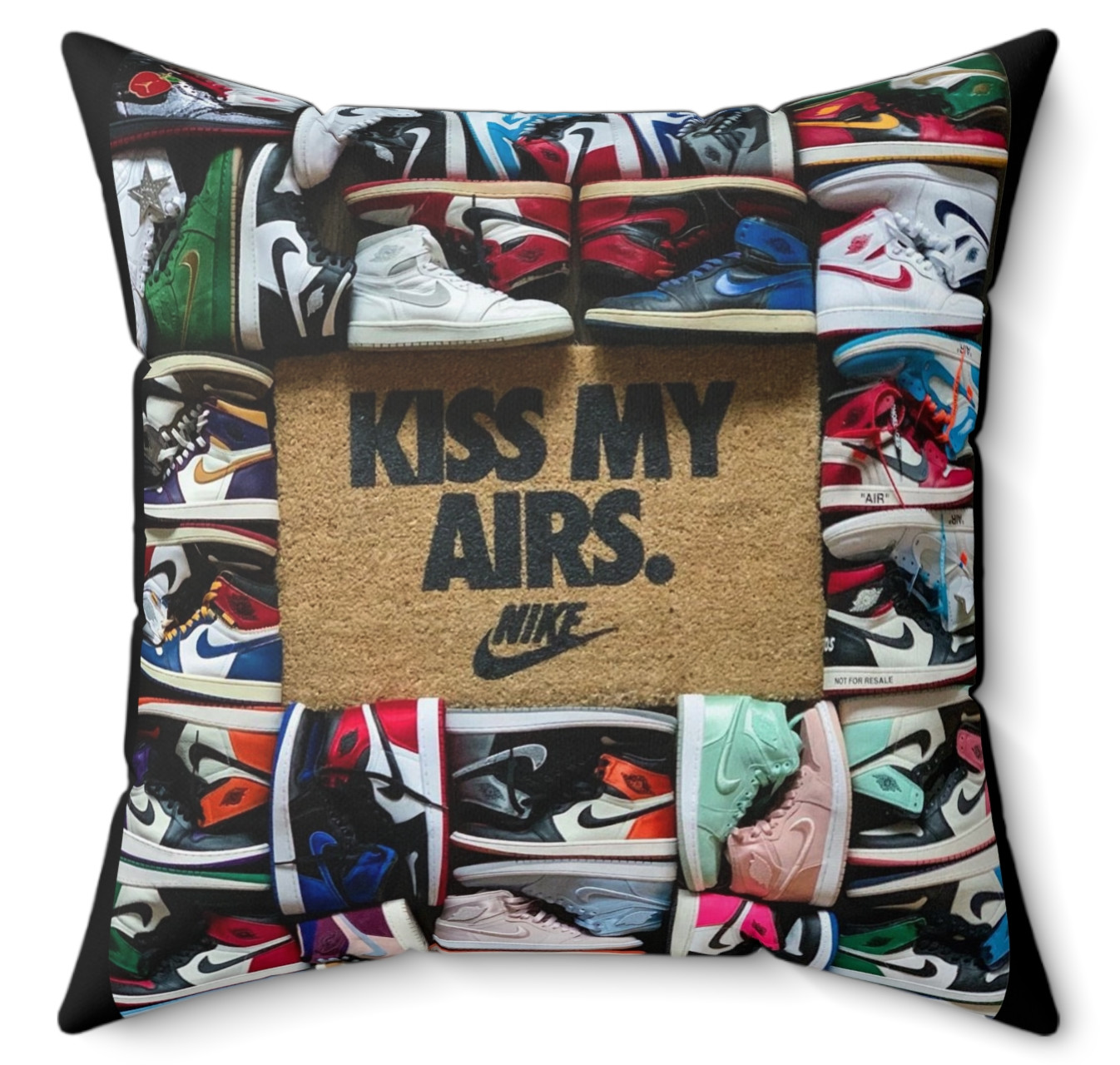 Sneakers Pillow, Sneakerhead Room Decor, Hypebeast Cushion, Streetwear Home