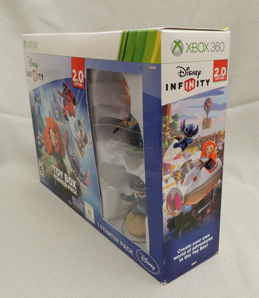 Xbox 360 Disney Infinity 2.0 Edition Toy Box Starter Pack, SEALED & open boxes