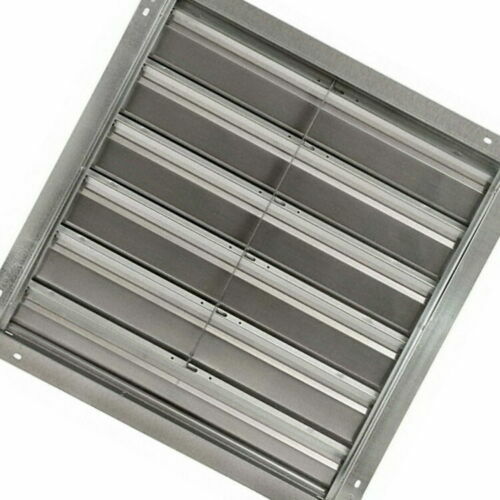 Gravity Shutter for 24" Exhaust Fan Wall Mount Galvanized Frame Rear-Flanged NEW