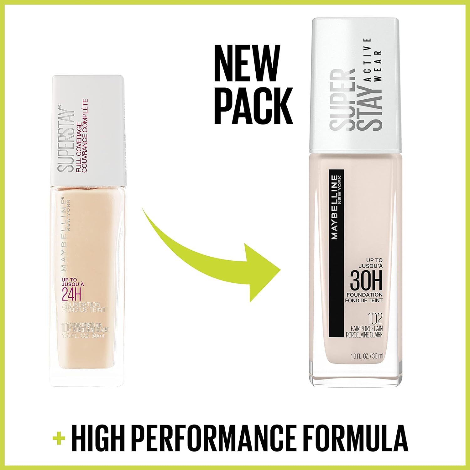 Maybelline Super Stay Active Wear 30 Hour Foundation ~ Choose Your Shade