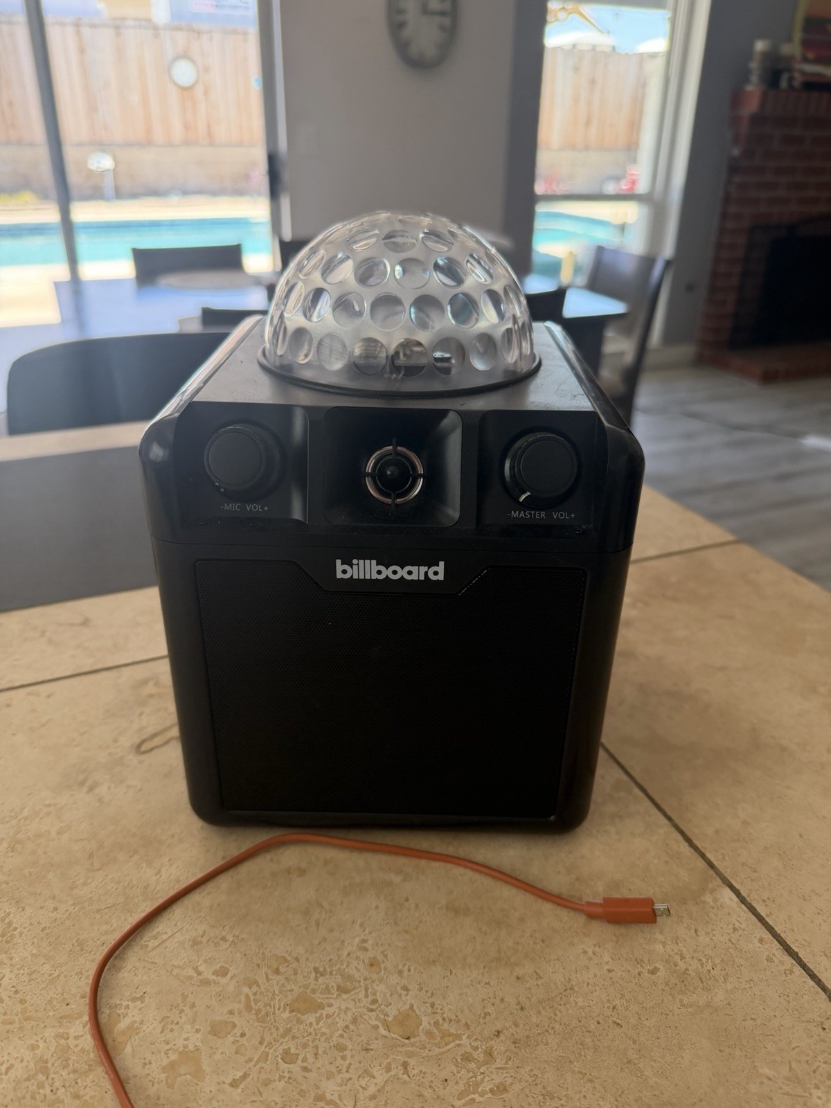 Billboard BB587 Karaoke Disco Light AUX MIC USBInput Machine Wireless Bluetooth