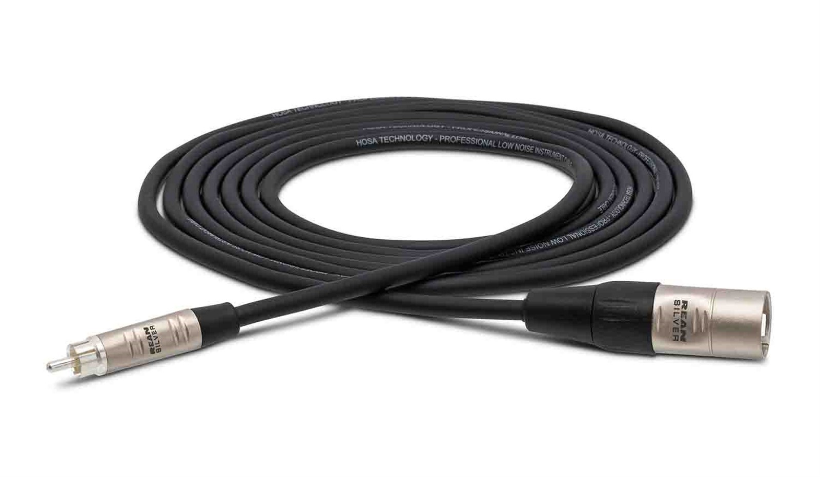 Hosa HRX-020, RCA Male to 3-Pin XLR Male Unbalanced Interconnect Cable - 20 Feet