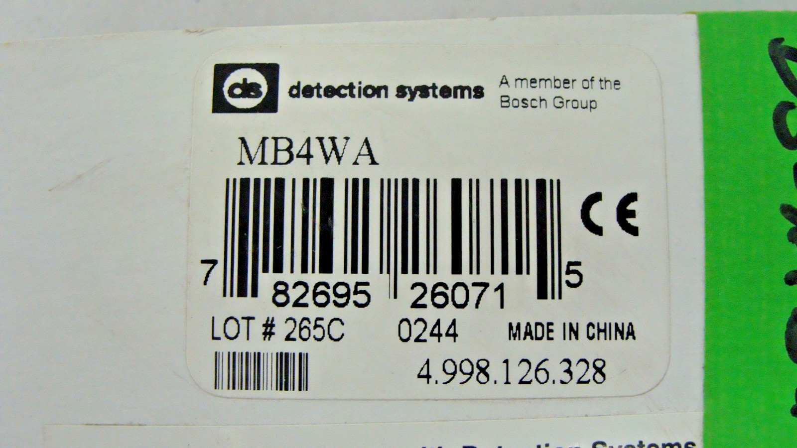 DETECTION SYSTEMS DS MB4WA 4 Wire Smoke Detector Base NEW NOS