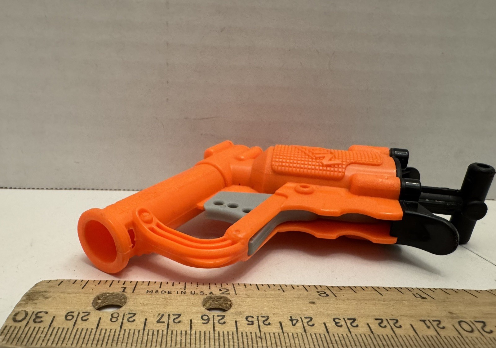 2010 Nerf Jolt Single Foam Dart Blaster Orange/Black Working
