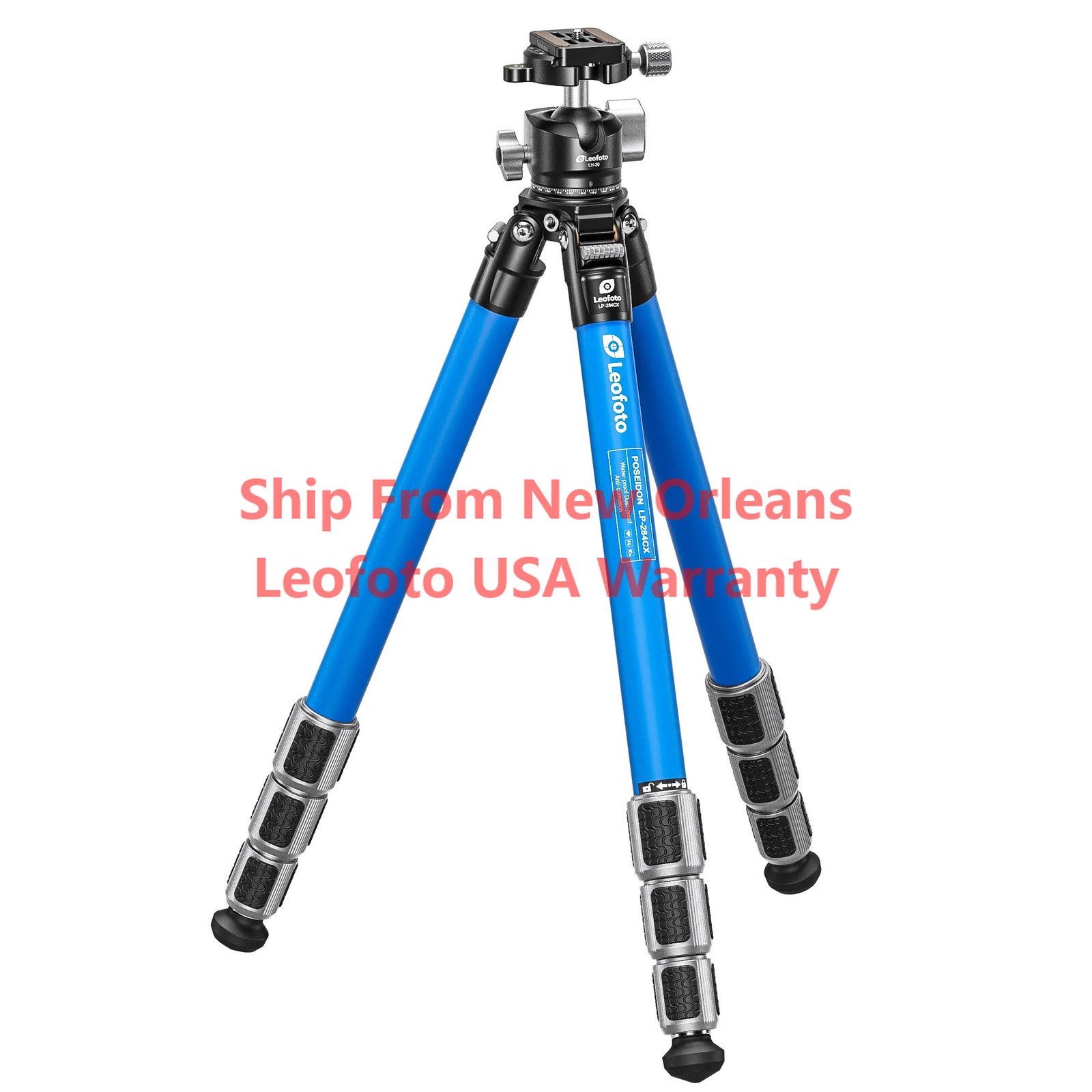 Leofoto LP-284C X Version Poseidon Ocean Tripod+Ballhead Set-LP-284CX+LH-30