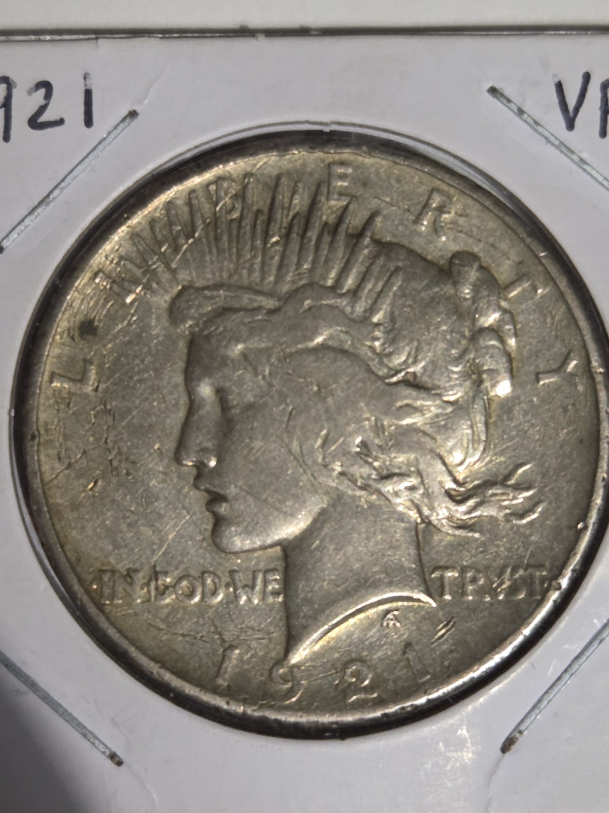 1921 Peace Silver Dollar Key Date