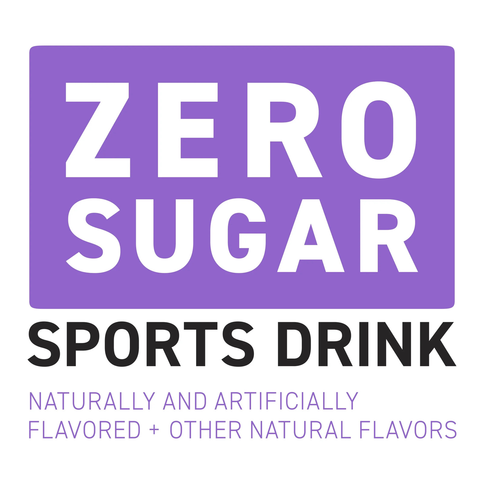 POWERADE Zero Grape Electrolyte Drink 20 oz 8 Pack