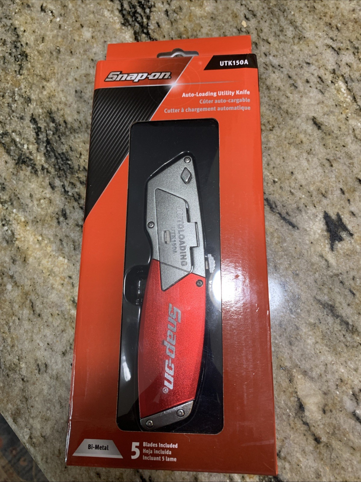 SNAP-ON Autoloading Multipurpose utility knife UTK150A NEW