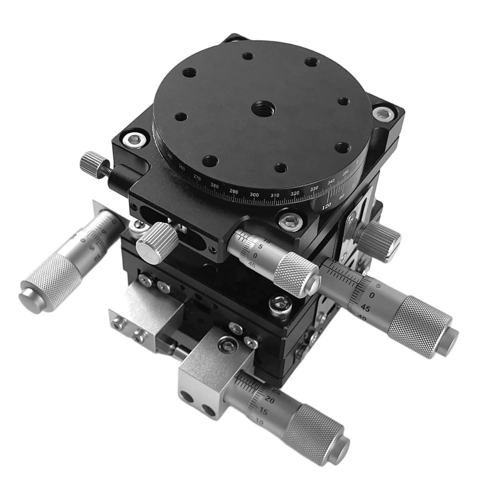 DISJEST Precision XYZR 4 Axis 2.36"x2.36" Linear Stage, Bearing Number LT60LM...