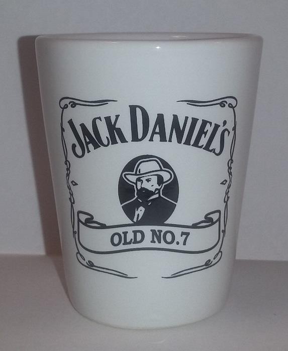Jack Daniels 1½oz. White Shot Glass