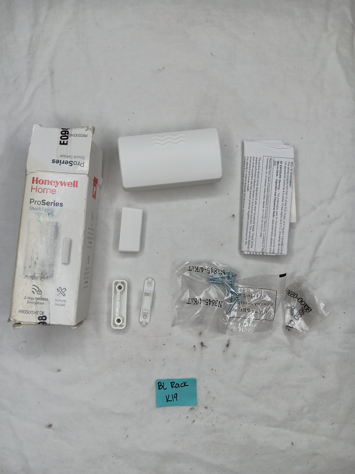 new Honeywell Home PROSIXSHOCK ProSeries Wireless Shock Sensor