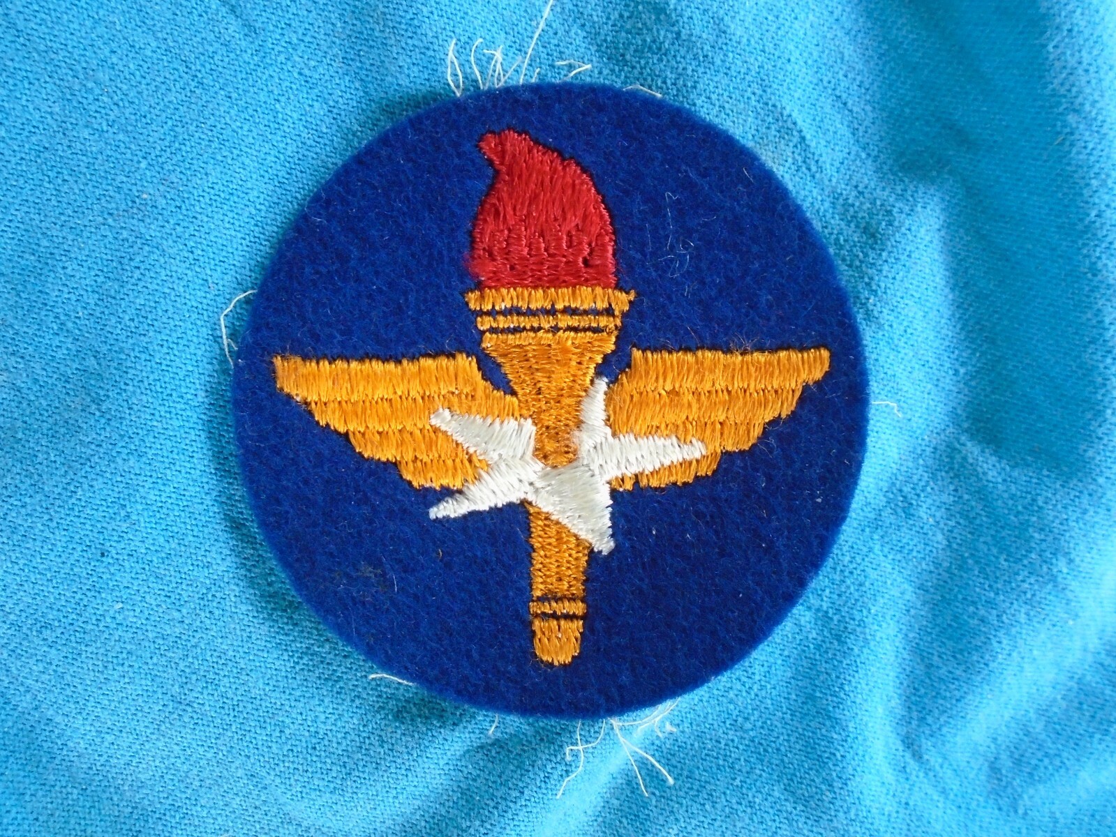 WWII Air Training Command mesh back patch
