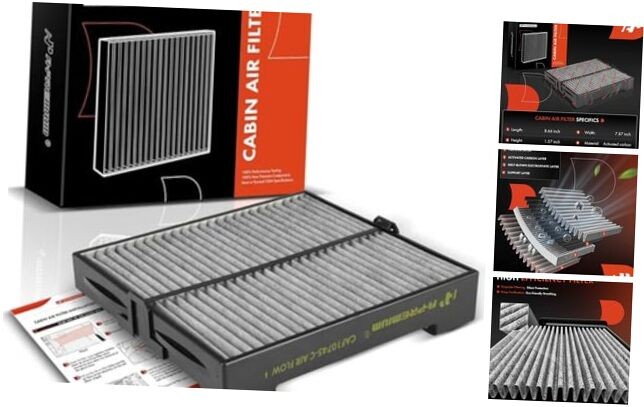 Cabin Air Filter with Activated Carbon Compatible with Subaru Forester 2003
