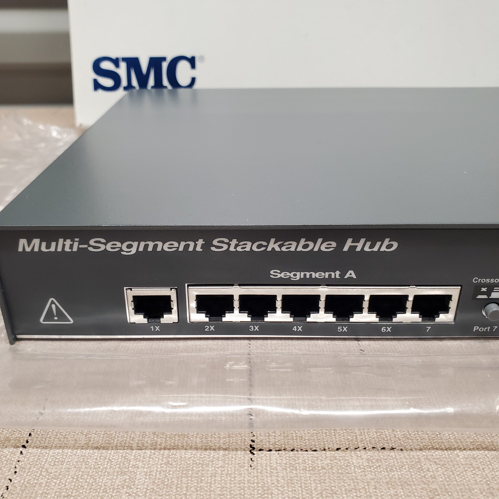 VTG Y2K SMC TigerStack 3314T 14-Port Ethernet Hub Stackable SMC3314T - OPEN BOX
