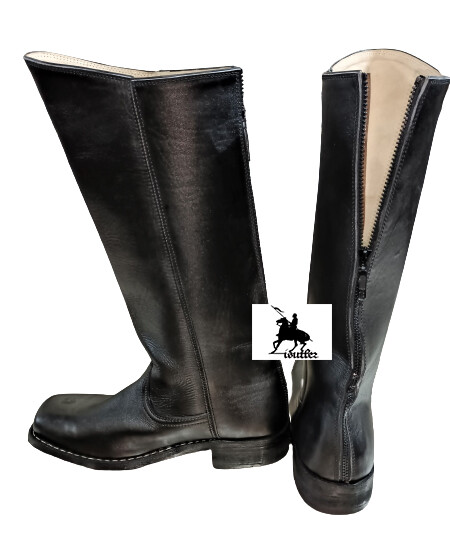 Cavalry Boots With Zipper Us Size 5 to Us Size 15