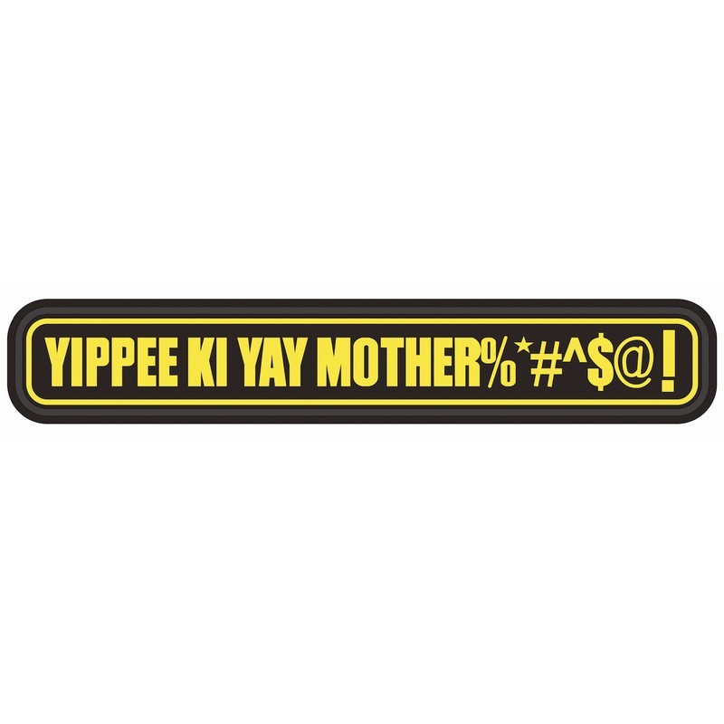 Voodoo Tactical 07-0818000000 Rubber "Yippee Ki Yay Mother" Patch
