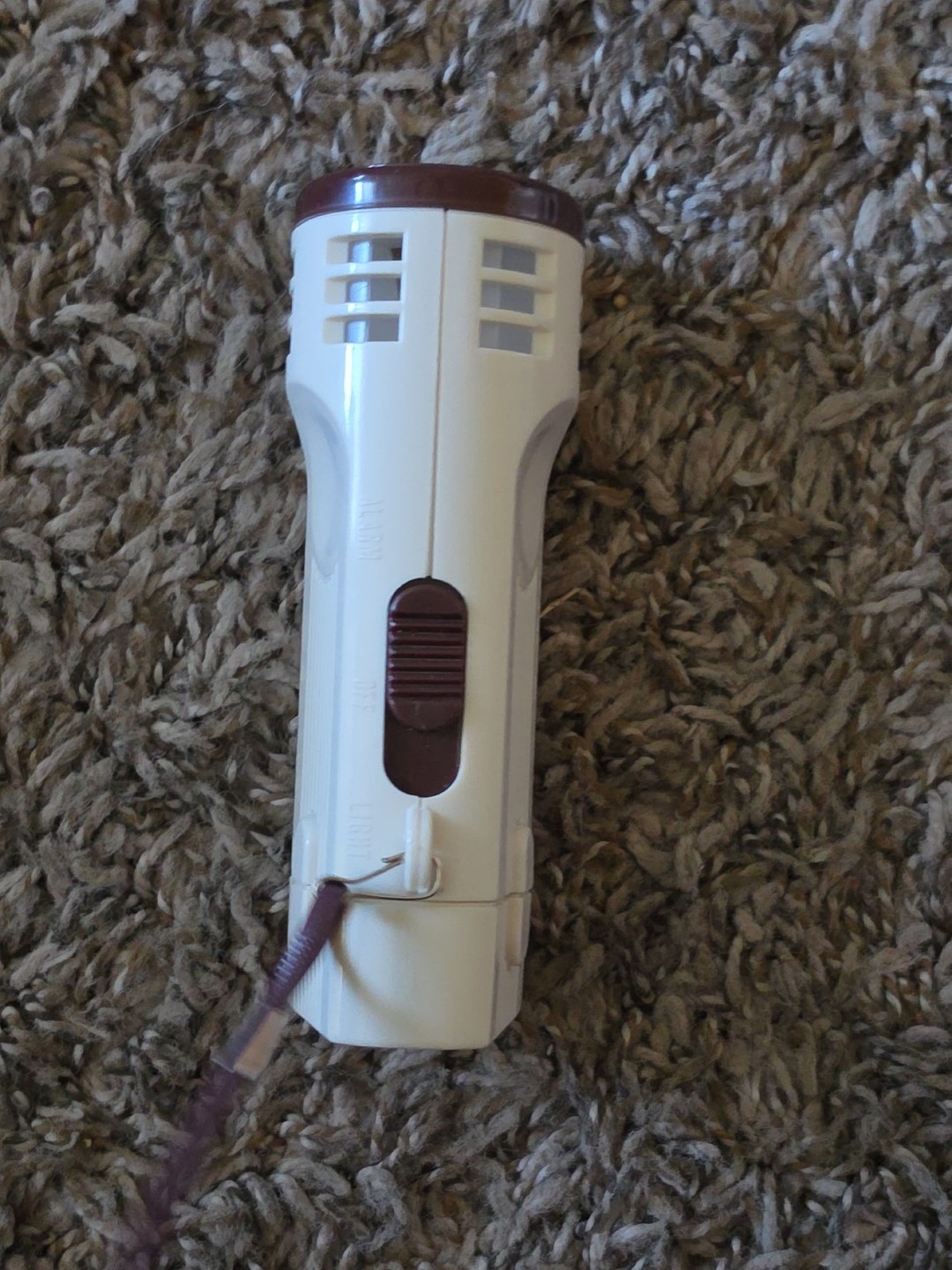 VTG 1980s Siren Light Search Light with Emergency Siren Alarm. Tested & Working