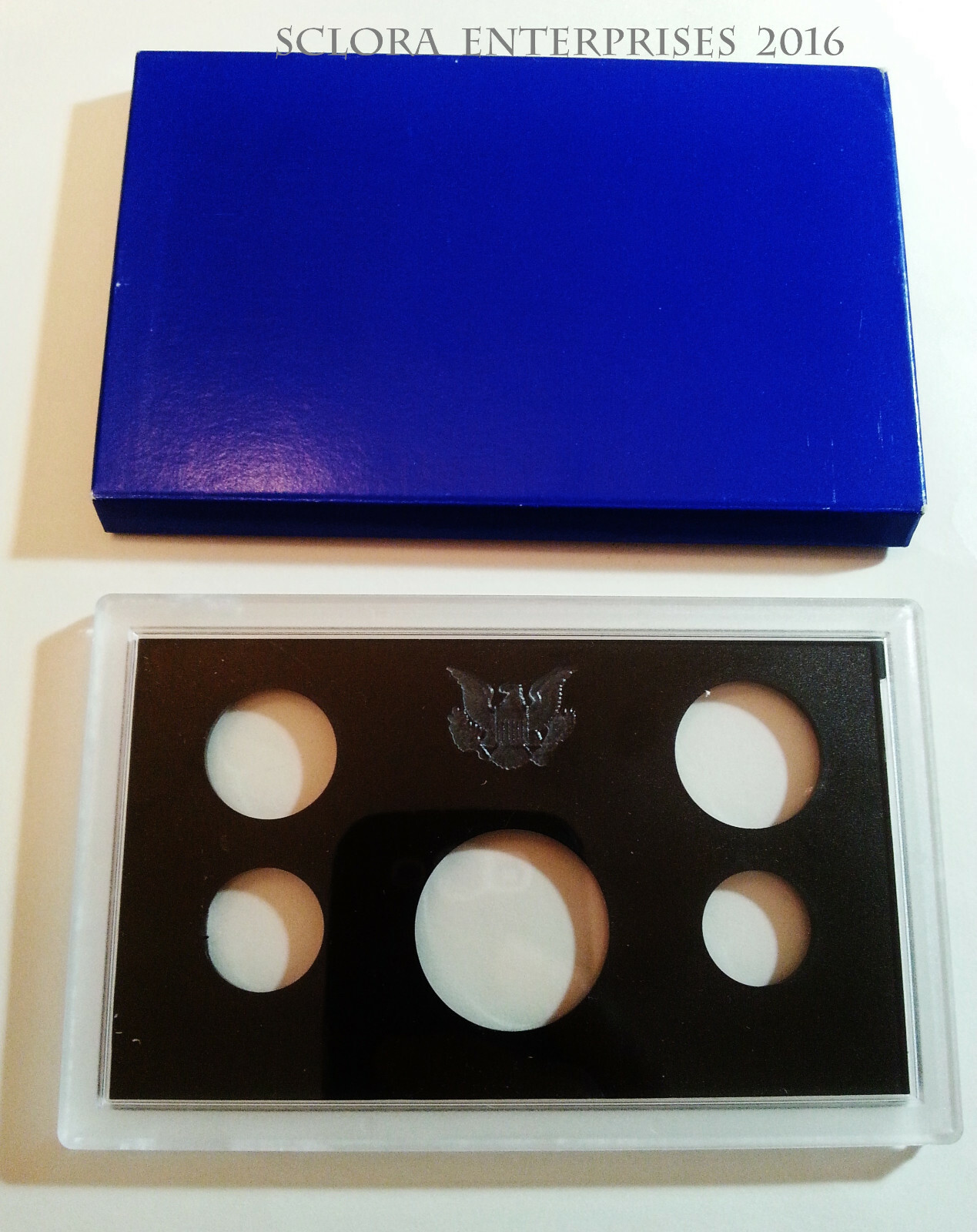 1969 Proof Set Box & Lens ONLY *NO COINS*