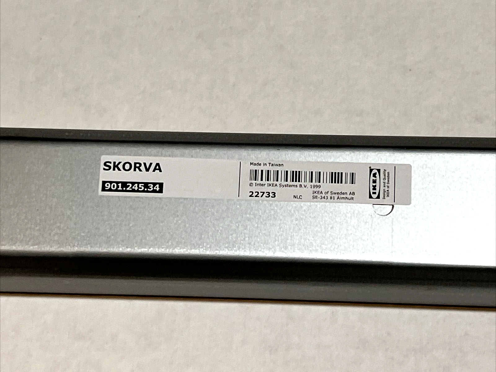 NEW IKEA SKORVA Midbeam support beam galvanized Steel Adjustable 901.245.34