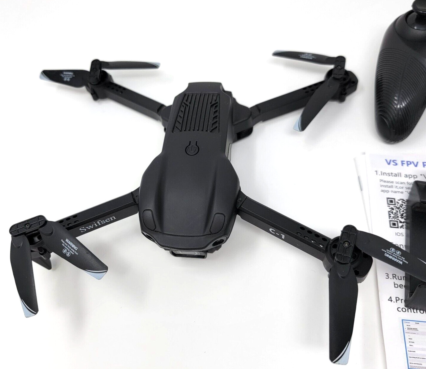 Swifsen Mini Drone w/ Camera 1080P HD FPV Camera Remote Control OPEN BOX