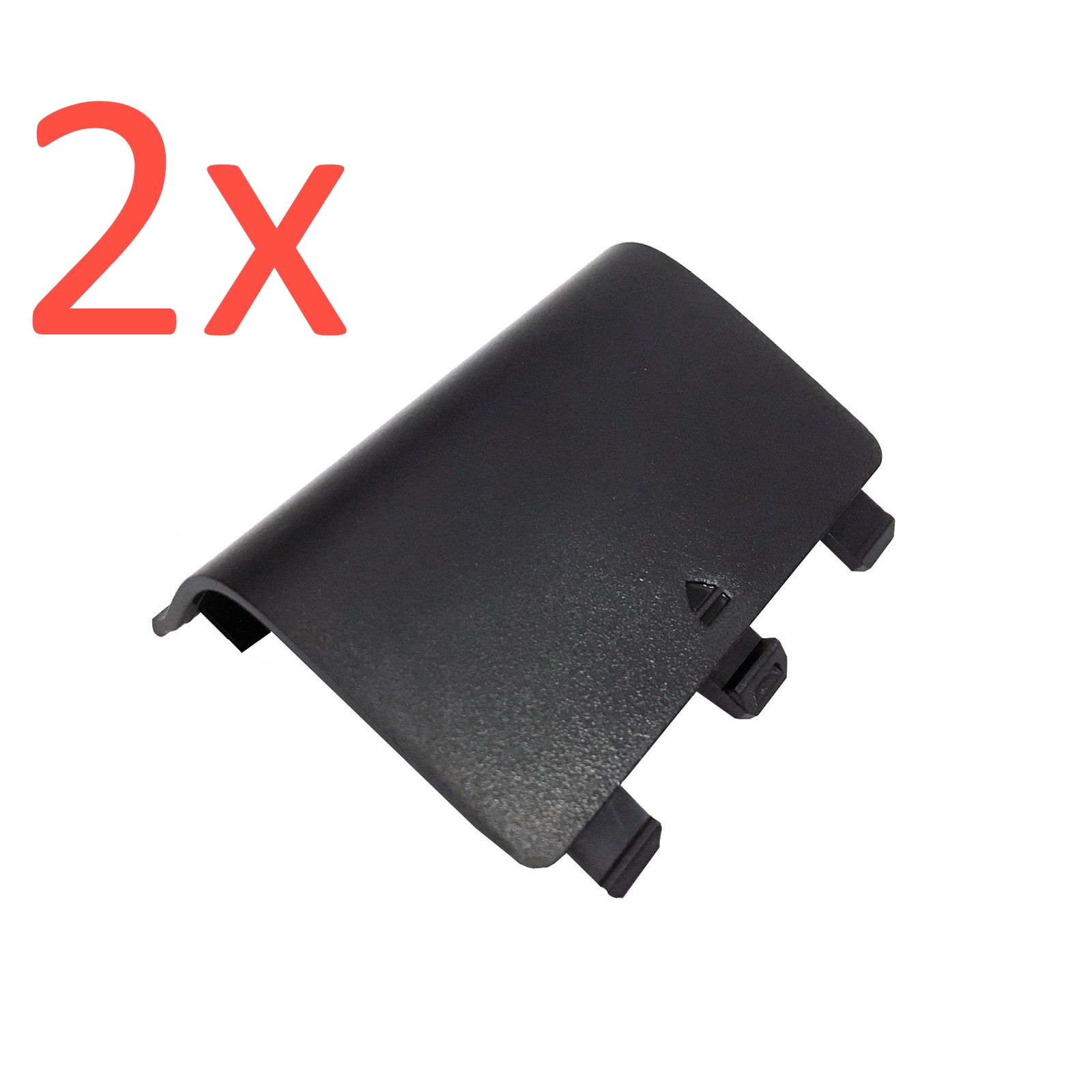 2x Battery Covers for XBOX ONE WIRELESS CONTROLLER - Black