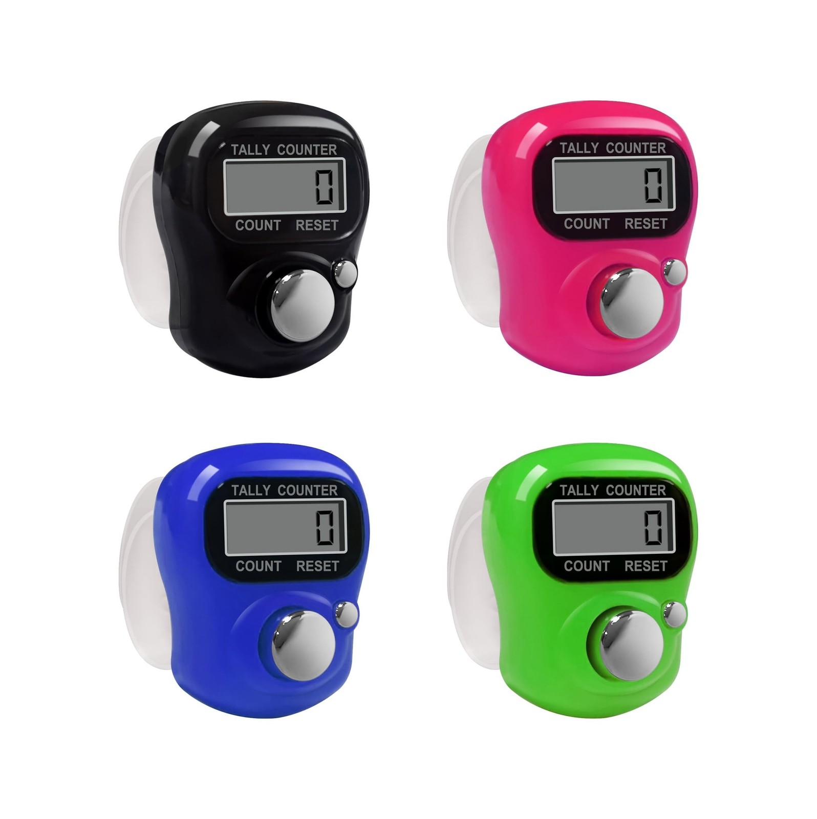 Electronic Finger Counter,5 Digit LCD Electronic Digital Display Finger Hand ...