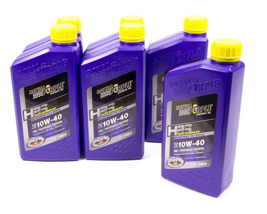 Royal Purple HPS Synthetic High Performance Street 10W-40 Motor Oil - 1 Quart -