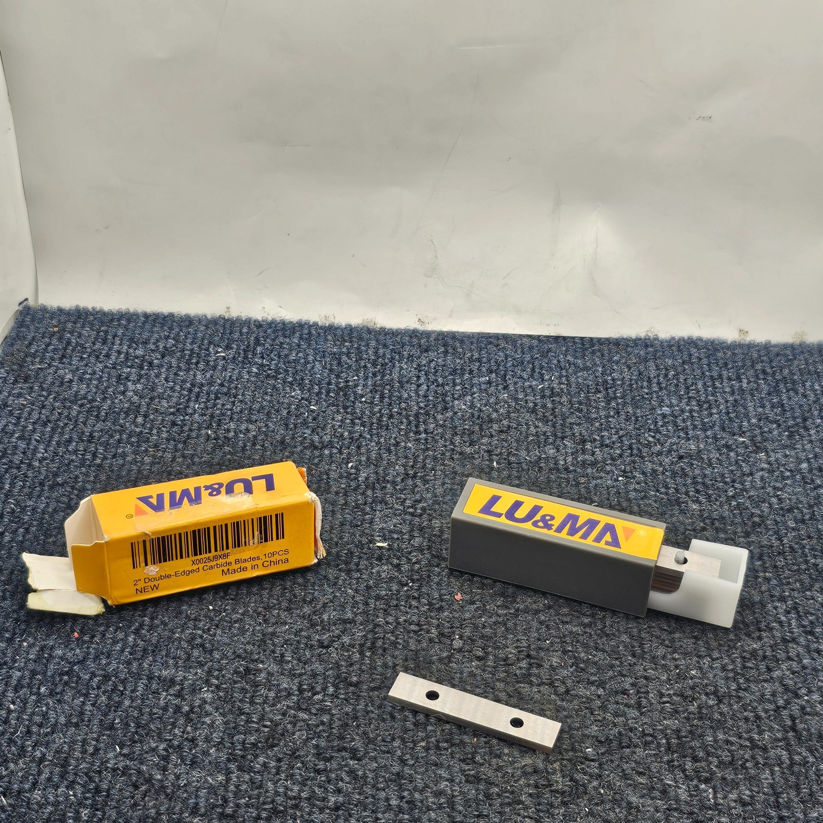 (QTY 10) LU & MN 2" Double-Edged Carbide Blades