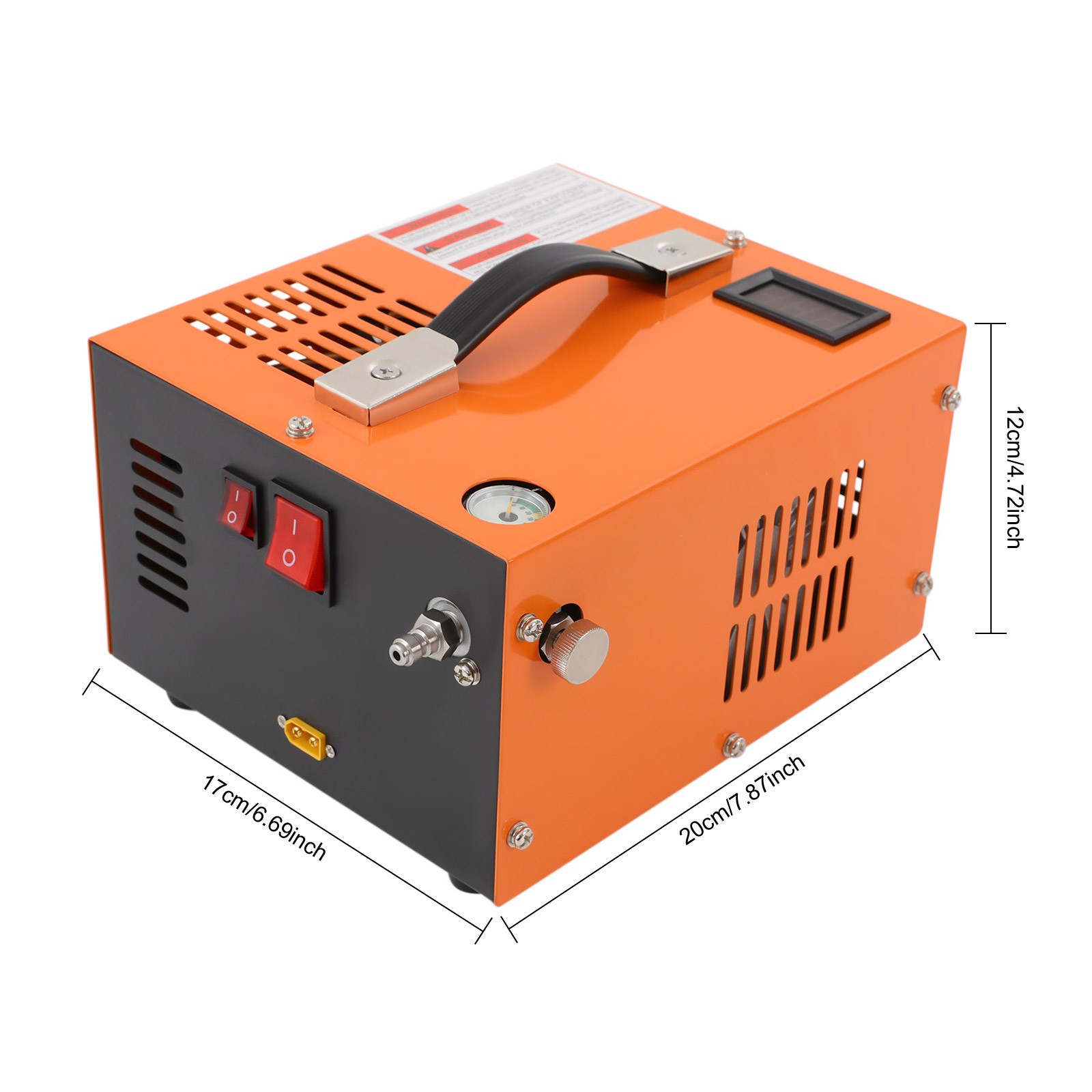 LED Air Compressor 4500PSI/30MPa Air Compressor Air Compressor W/Transformer