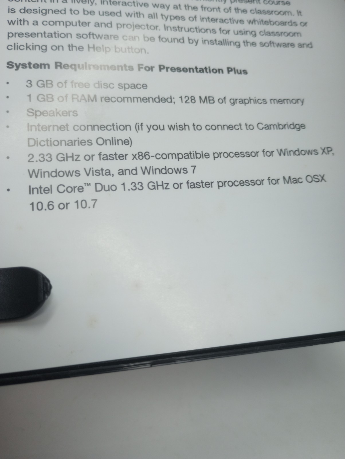Cambridge Touchstone 2 Classroom Presentation Plus Second Edition Software READ