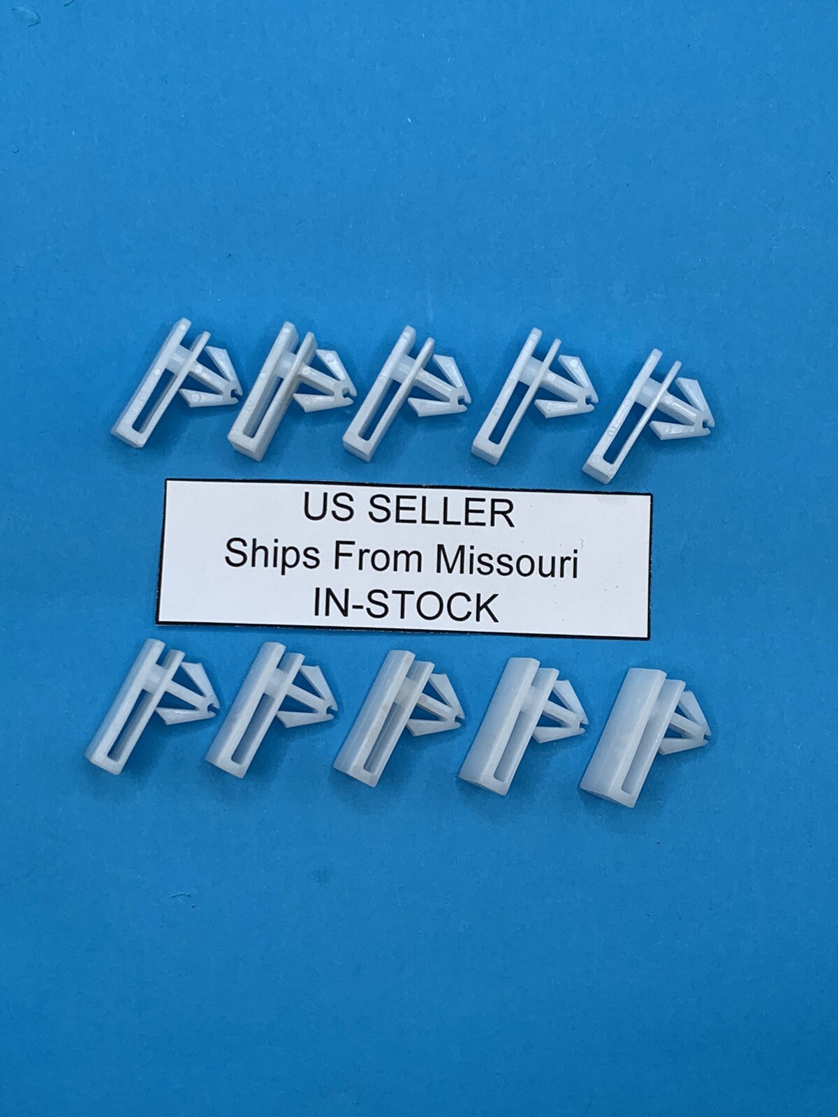 (Pack of 10) Tailgate Cover Guard CLIPS for Avalanche Silverado Sierra 11611626