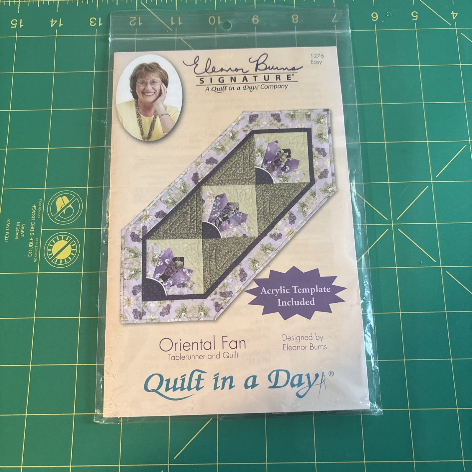 *Oriental Fan: Eleanor Burns Signature Quilt Pattern by Quilt in a Day