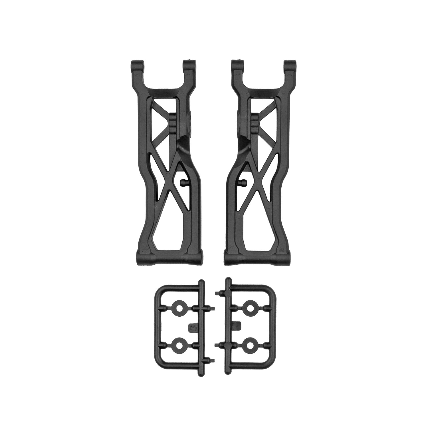 Team Associated 71211 - RC10 T7 Rear Suspension Arms (2)