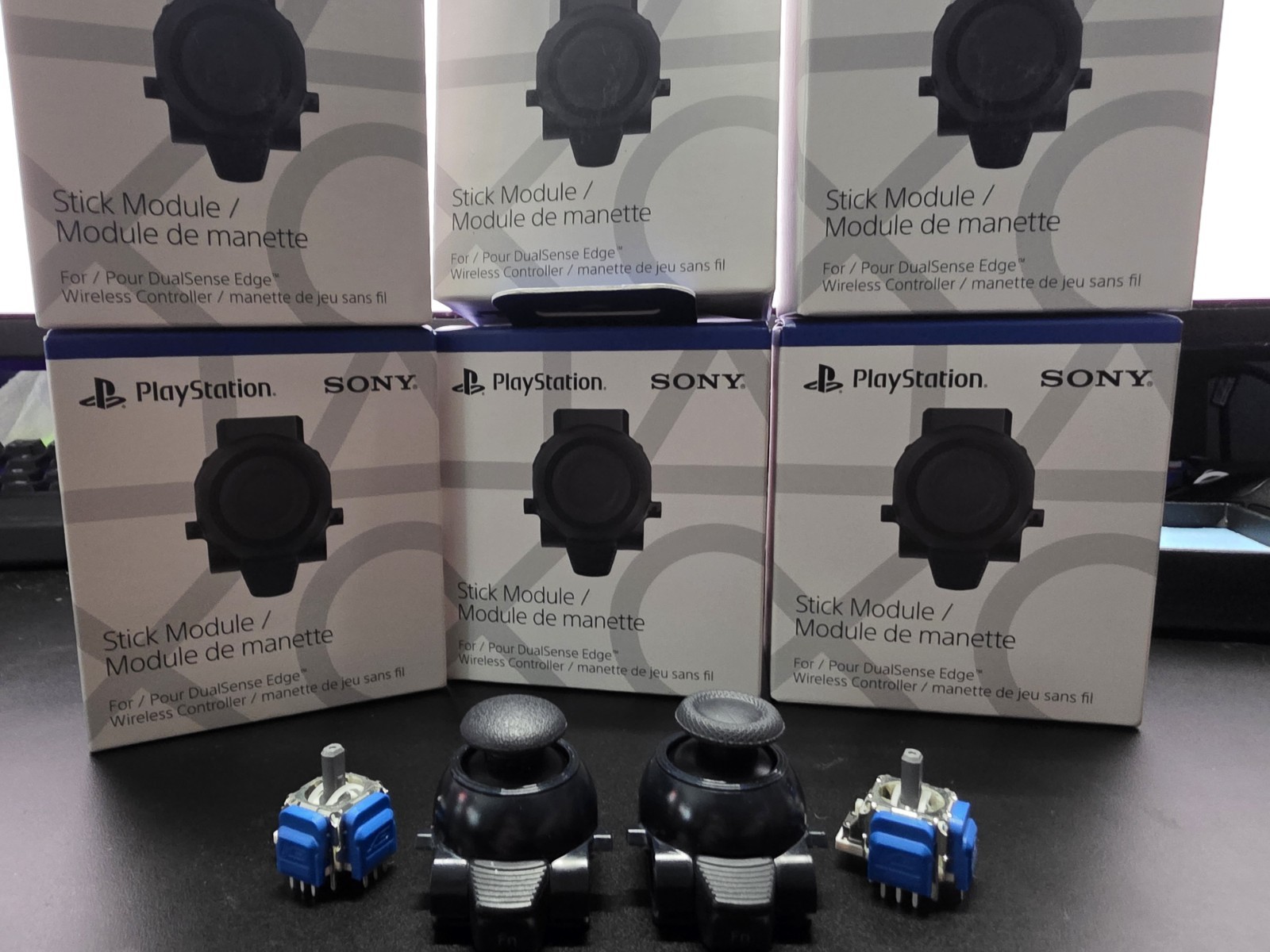Ps5 DualSense Edge Sitck Module With K-Silver JS13 PRO+ Tmr