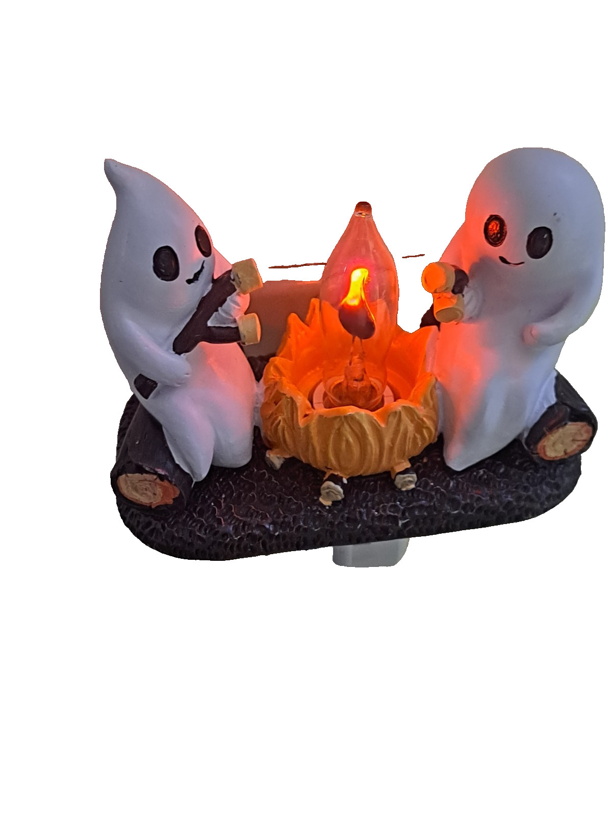 Halloween Ghost Campfire Flickering Nightlight Decor Little Ghosts Twinkle Light
