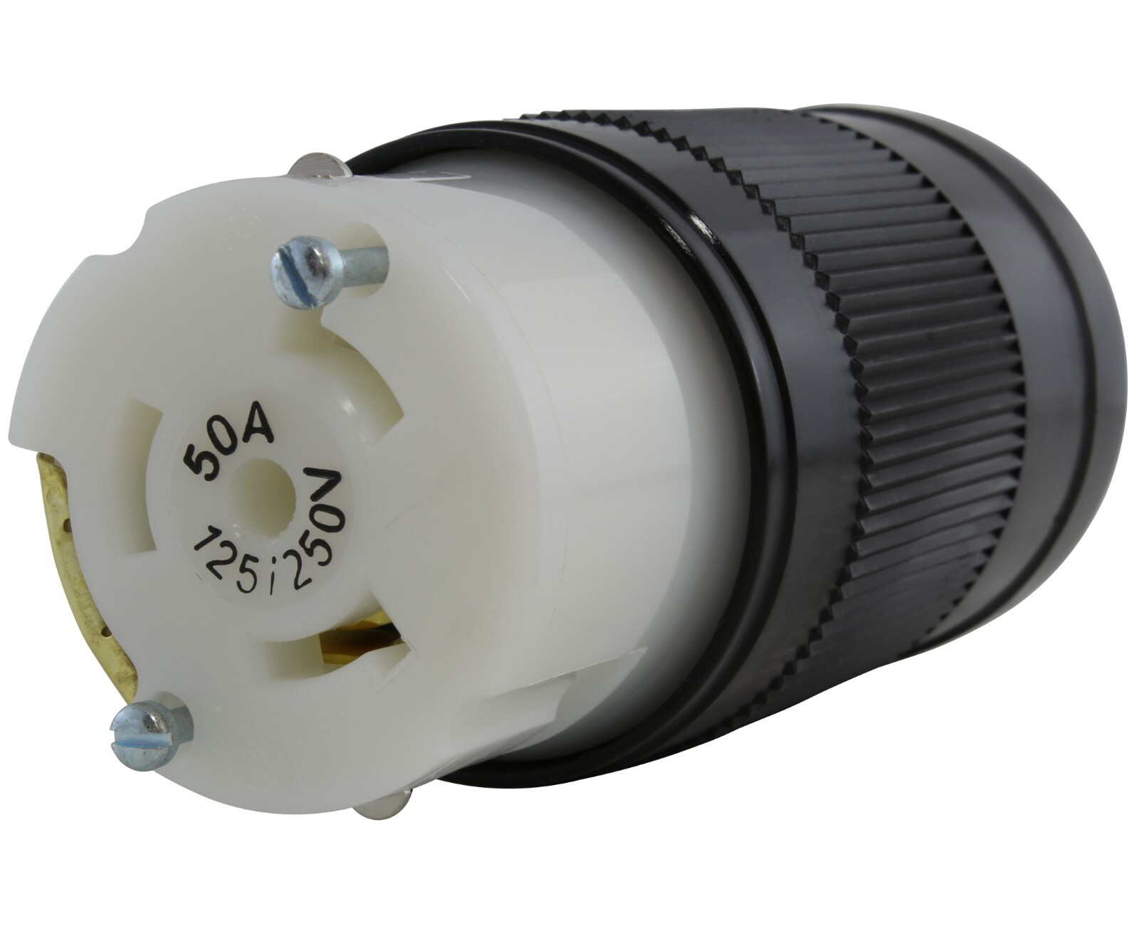 AC WORKS® Wiring Device – NEMA SS2-50R Locking Female Connector [AS-SS250R]