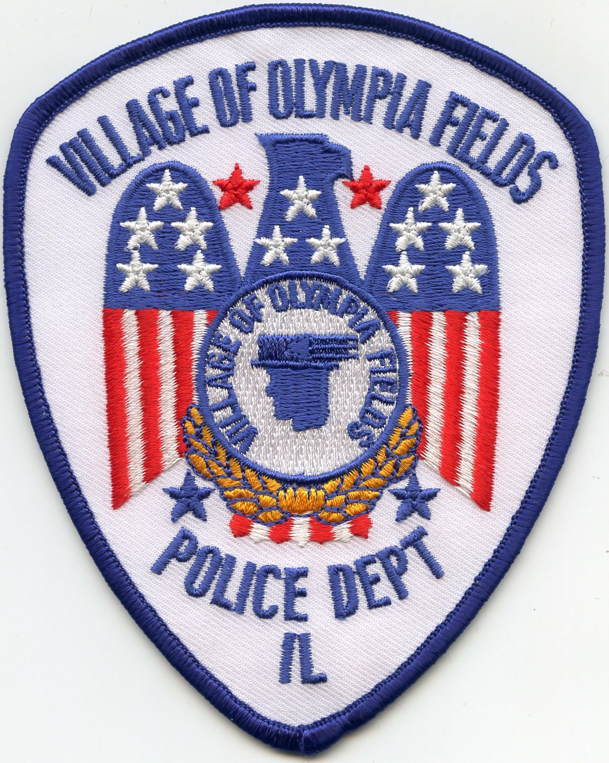 OLYMPIA FIELDS VILLAGE ILLINOIS IL POLICE PATCH