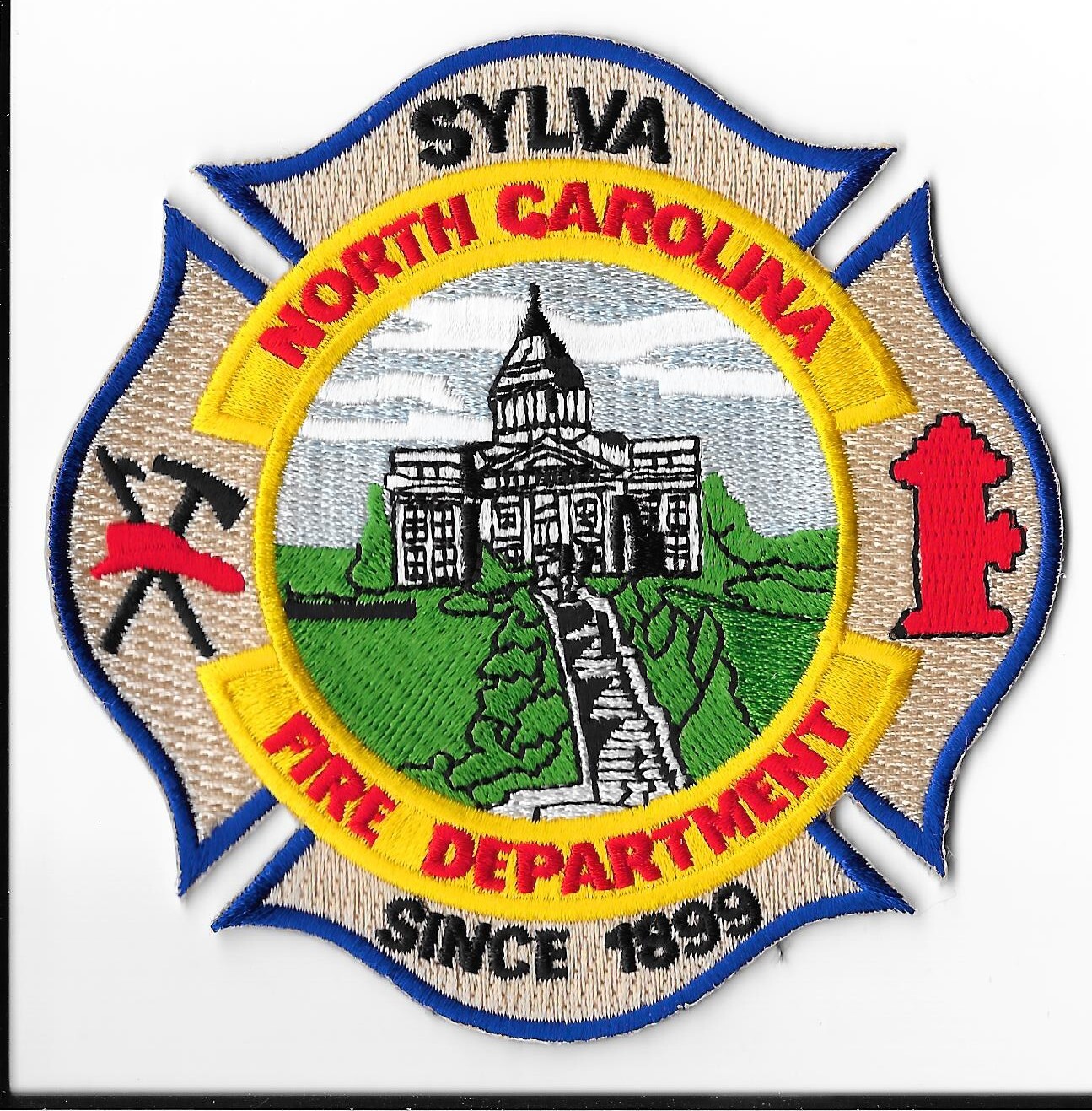 Sylva Fire Department, North Carolina Shoulder Patch V1