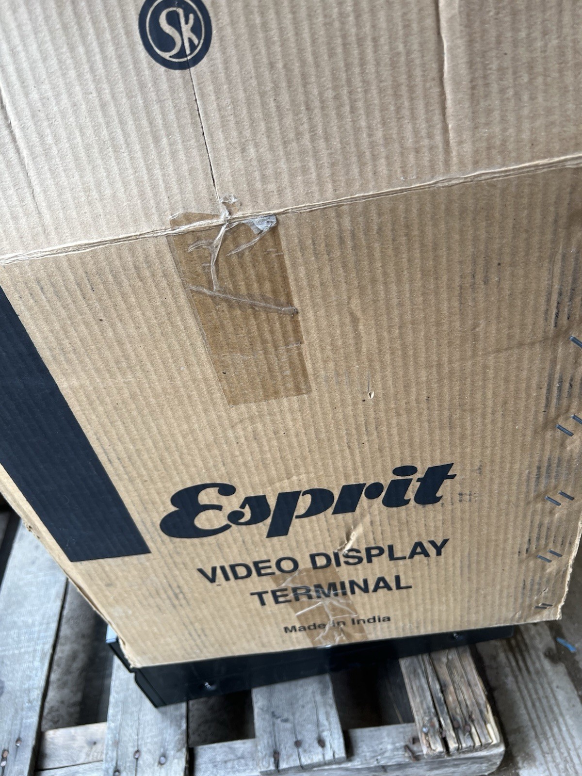 Esprit Systems 5000 12" Vintage Terminal Computer Systems Tested works great