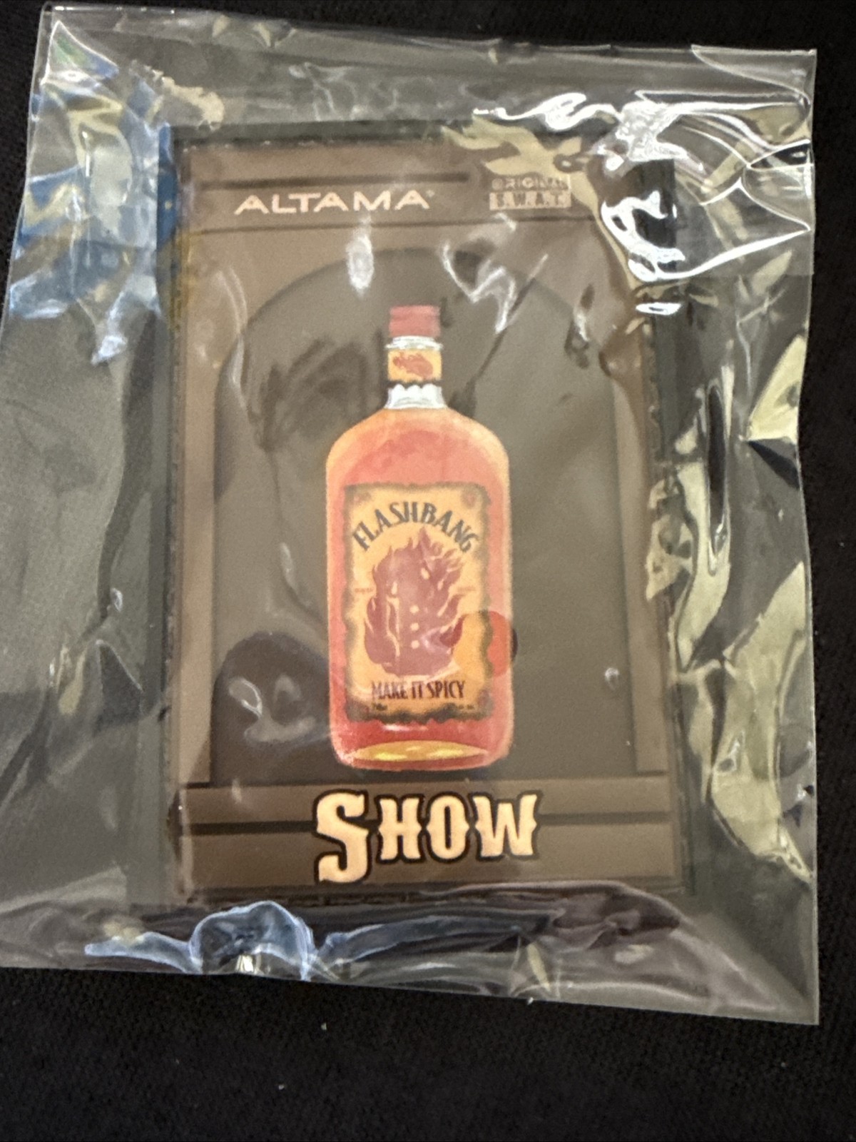 Shot Show 2026 Altama Original SWAT Flashbang PVC Hook Loop 3” Tactical Patch