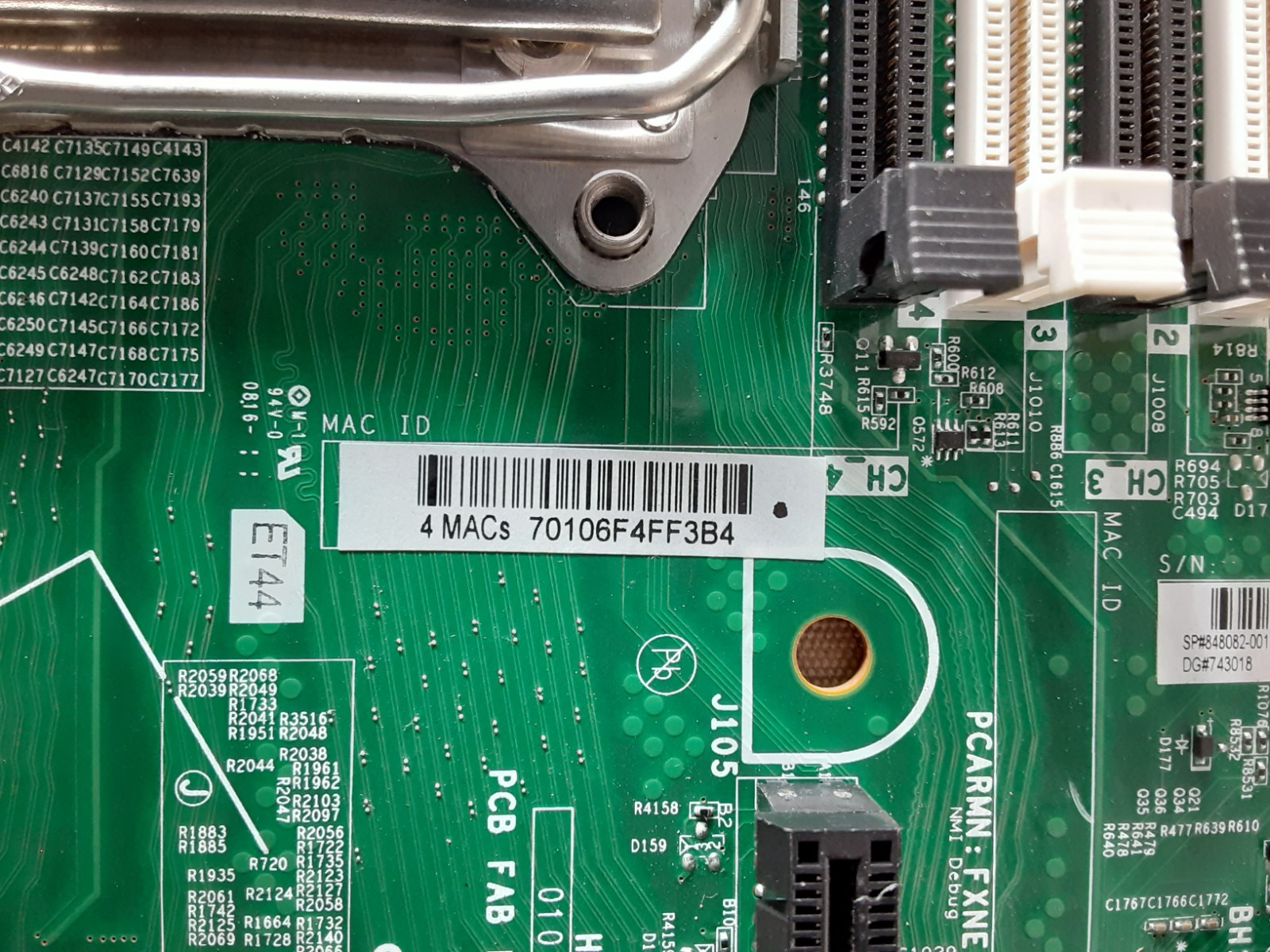 HP 743018-003 DL160 DL180 Gen9 E-ATX Server Motherboard 848082-001 - UNTESTED