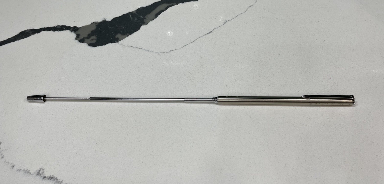 Vintage Stainless Steel Telescoping Emphasis Pointer