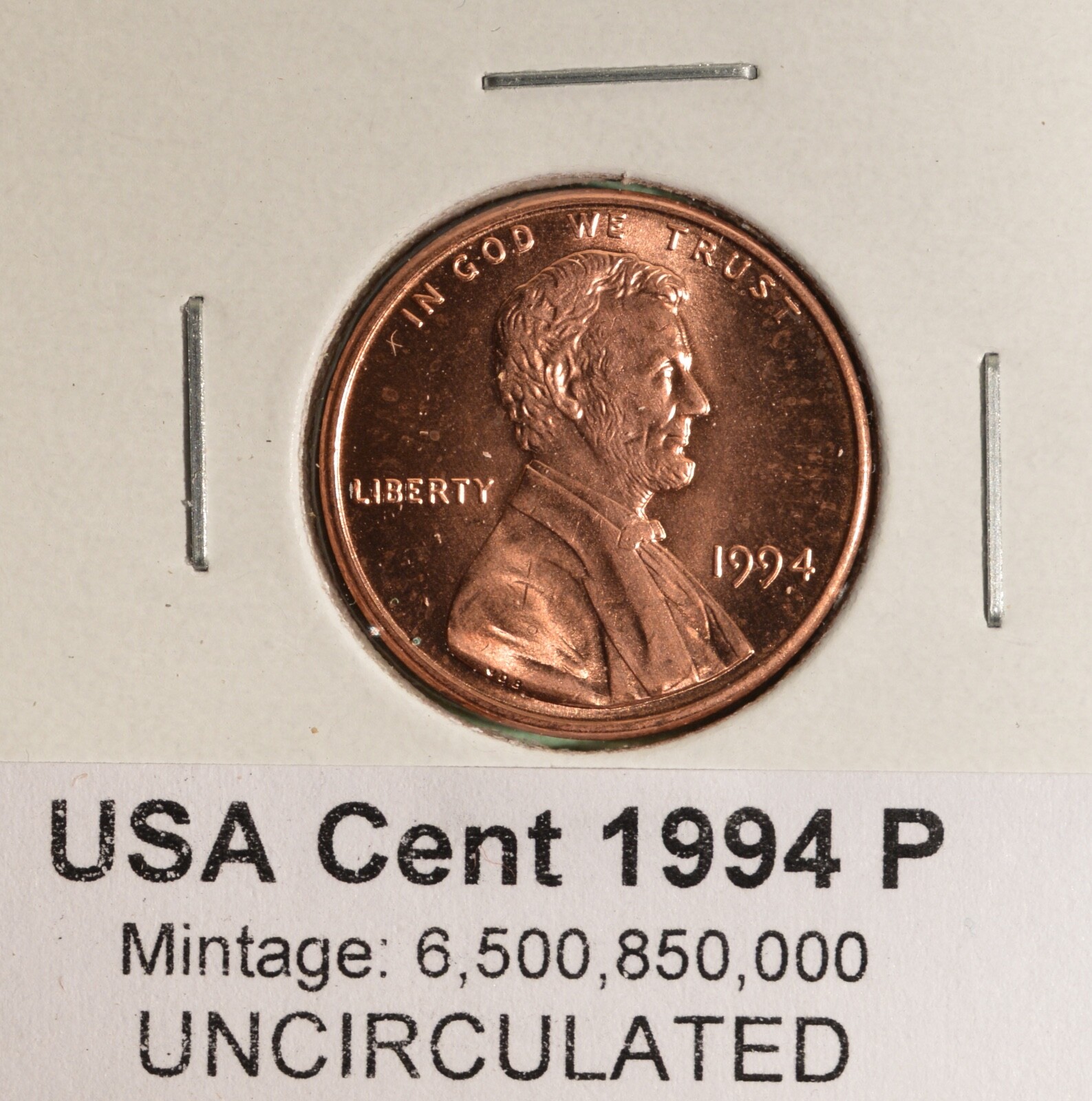 1994 P - USA Small Cent - UNCIRCULATED