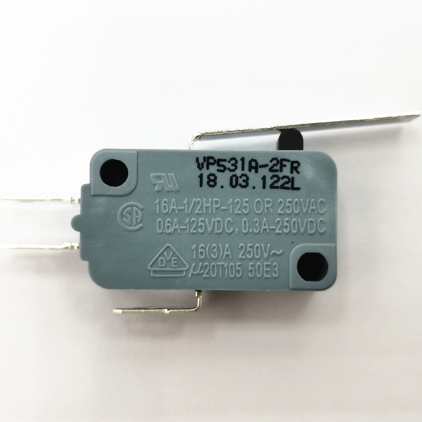 1pc Korea DECO VP531A-2FR micro switch straight handle contact switch