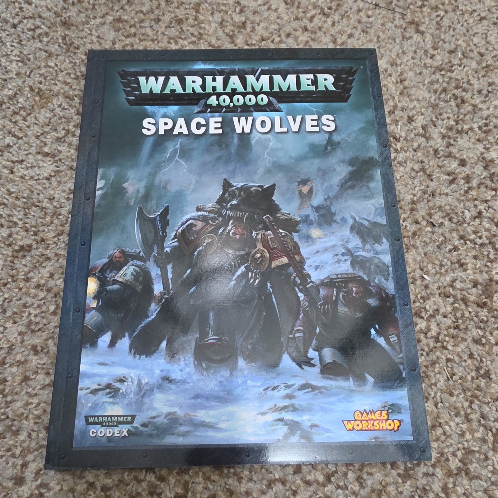 Warhammer 40,000 40k Space Wolves Codex 2009 Games Workshop Paperback Edition
