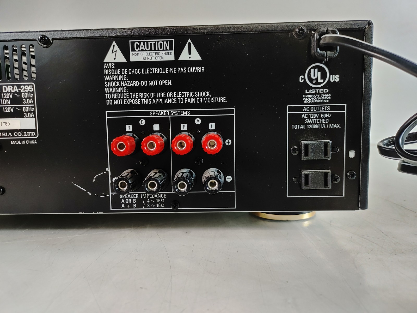Denon DRA-295 2 Channel Precision Audio Component Stereo Receiver