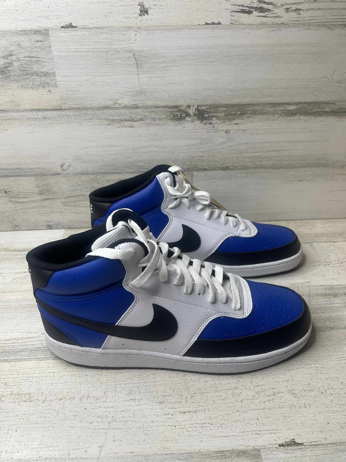 Nike Court Vision Mid NN AF Blue/Black/White Sneakers FQ8740-480 Men’s Size: 11