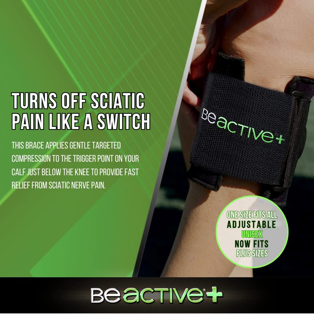 BEACTIVE Plus Acupressure System - Sciatica Pain Relief Brace For Sciatic Ner...