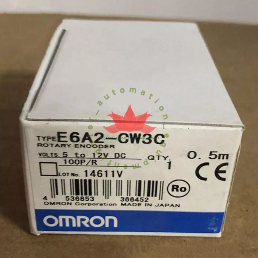 ONE OMRON rotary encoder E6A2-CW3C 100P/R NEW In Box